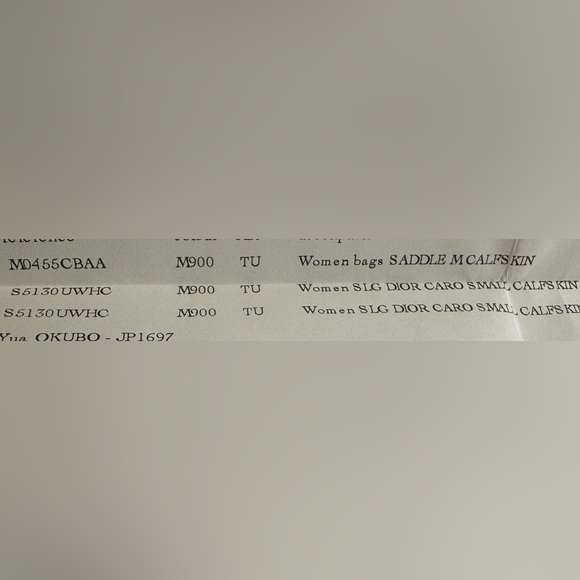 Dior Caro Freesia Card Holder - NWT - Picture 11 of 11